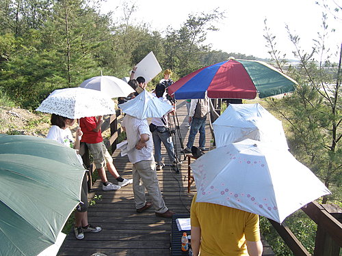 我在白沙灣天氣晴