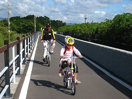 騎車往淡水